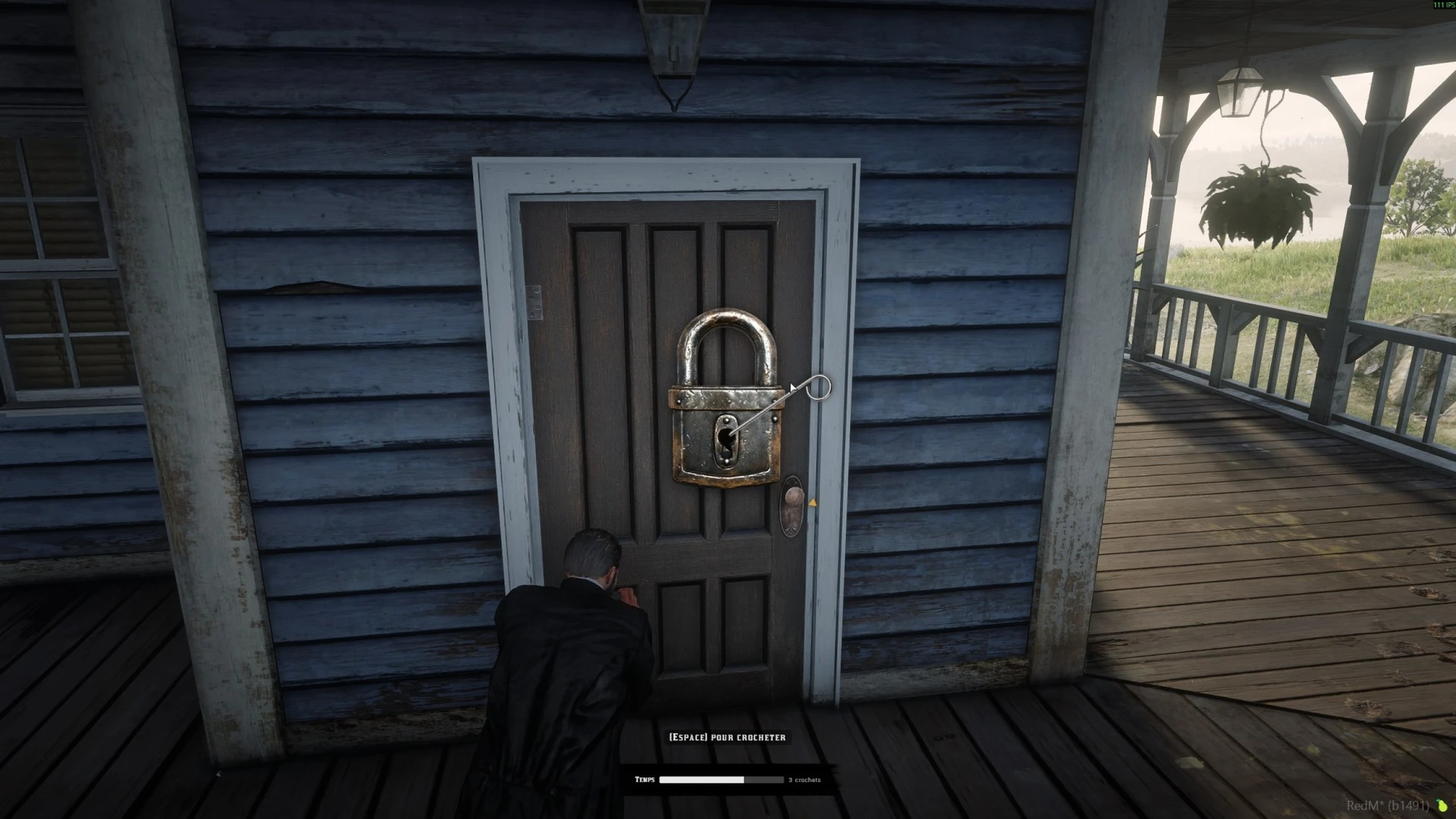 New Murphy Lockpick padlock minigame demonstrated at a door in Murphy Housing